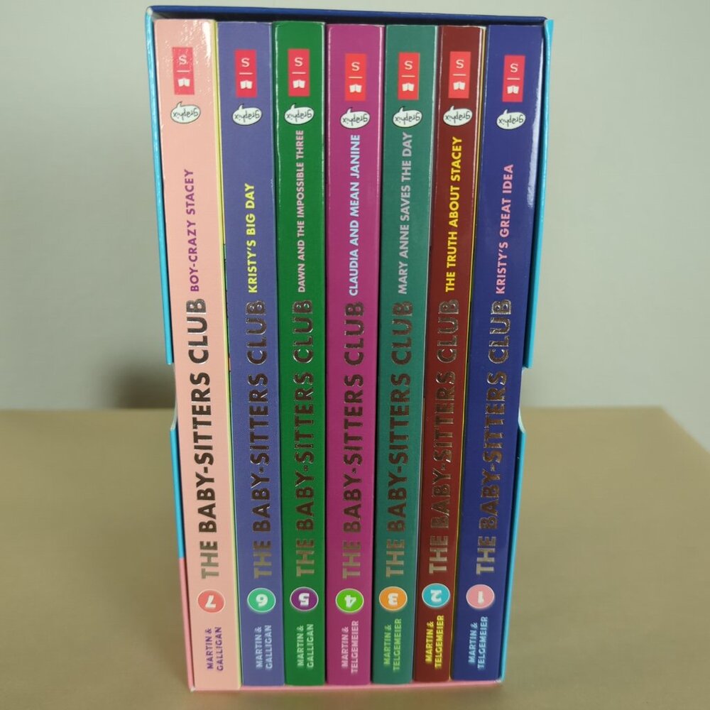 The Baby-Sitters Club Graphic Novels Box Set Vol 1–7 Raina and Telgemeier